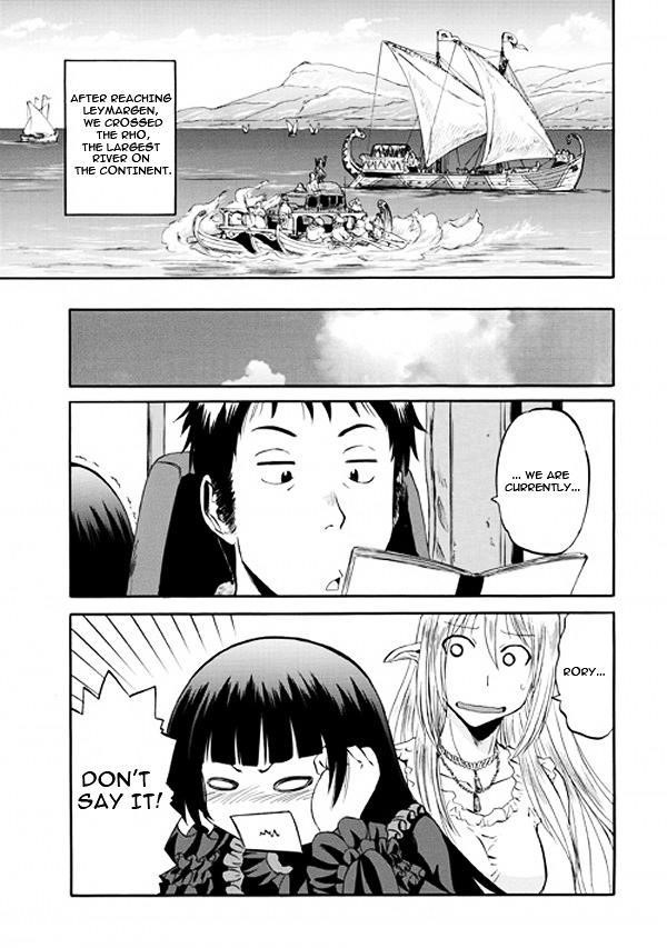 Gate – Jietai Kare No Chi Nite, Kaku Tatakeri Chapter 51.2 - Page 34 in English