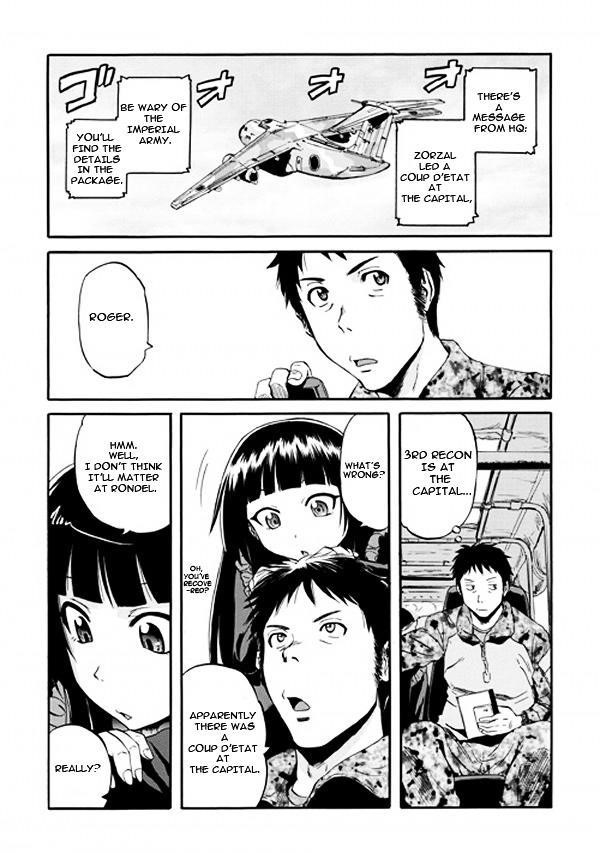 Gate – Jietai Kare No Chi Nite, Kaku Tatakeri Chapter 51.2 - Page 37 in English