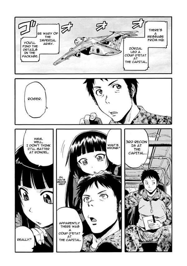 Gate – Jietai Kare No Chi Nite, Kaku Tatakeri Chapter 52 - Page 37 in English