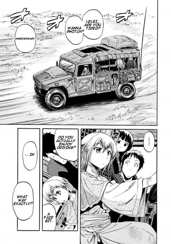 Gate – Jietai Kare No Chi Nite, Kaku Tatakeri Chapter 53 - Page 13 in English