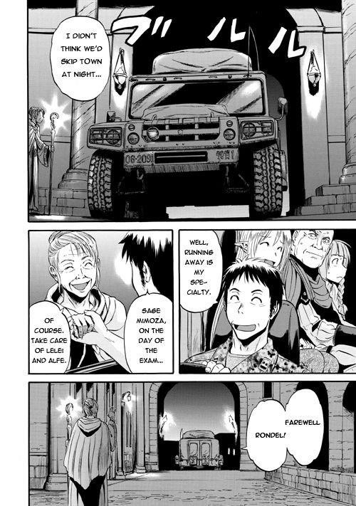 Gate – Jietai Kare No Chi Nite, Kaku Tatakeri Chapter 54.1 - Page 37 in English