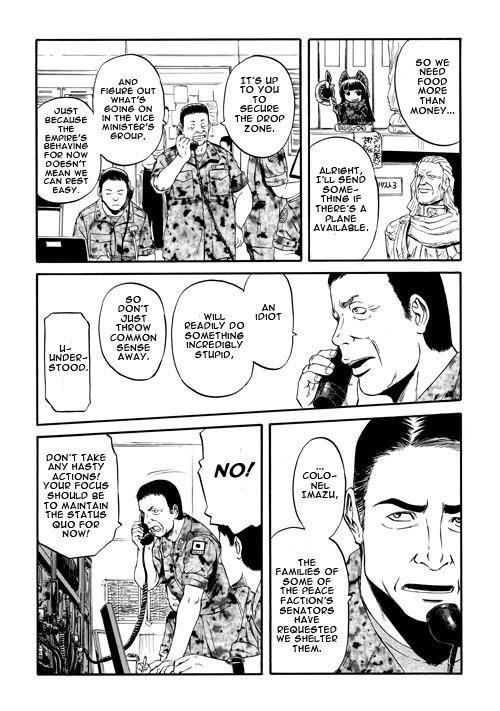 Gate – Jietai Kare No Chi Nite, Kaku Tatakeri Chapter 55 - Page 17 in English