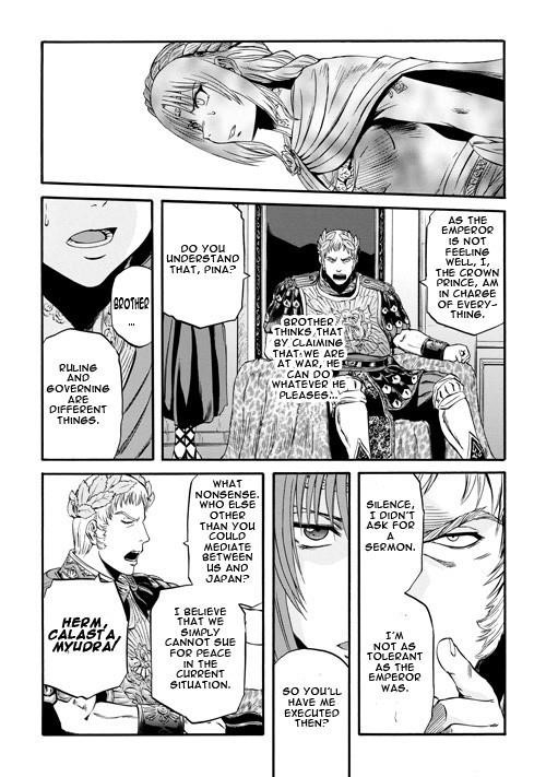 Gate – Jietai Kare No Chi Nite, Kaku Tatakeri Chapter 55 - Page 23 in English