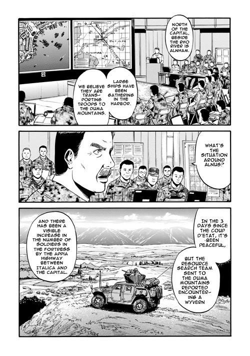 Gate – Jietai Kare No Chi Nite, Kaku Tatakeri Chapter 55 - Page 8 in English