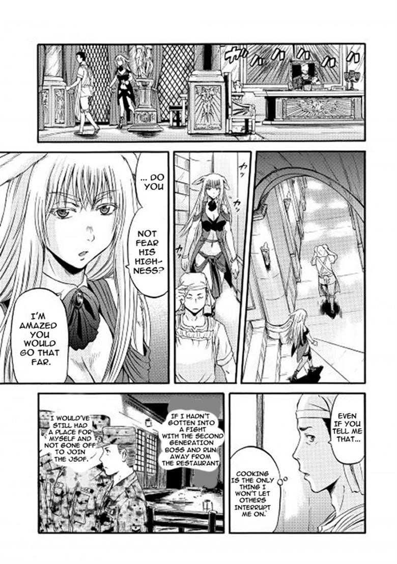 Gate – Jietai Kare No Chi Nite, Kaku Tatakeri Chapter 56 - Page 21 in English