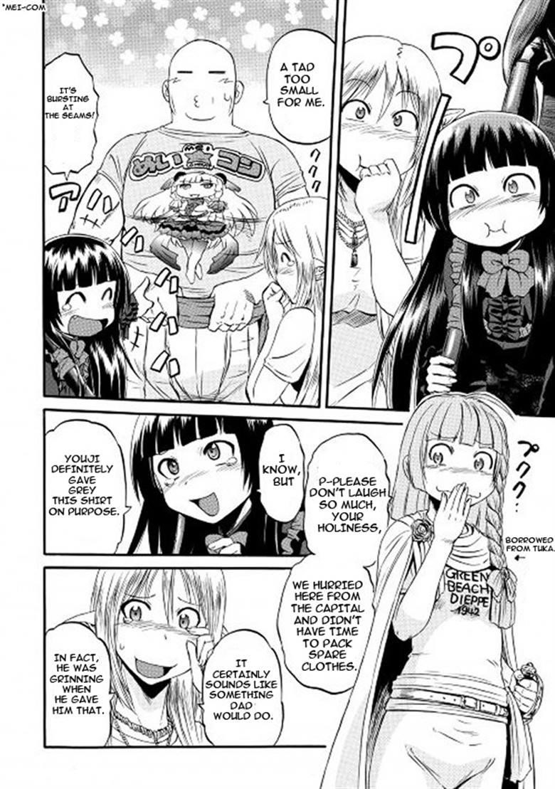 Gate – Jietai Kare No Chi Nite, Kaku Tatakeri Chapter 56 - Page 28 in English