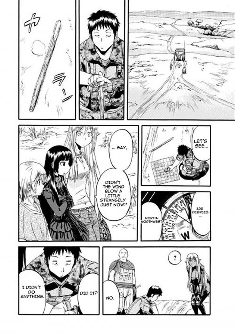 Gate – Jietai Kare No Chi Nite, Kaku Tatakeri Chapter 56 - Page 34 in English