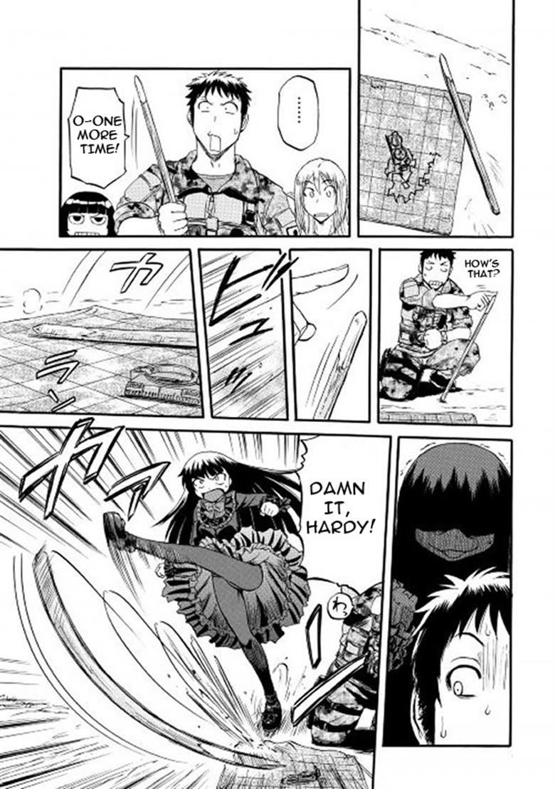 Gate – Jietai Kare No Chi Nite, Kaku Tatakeri Chapter 56 - Page 37 in English
