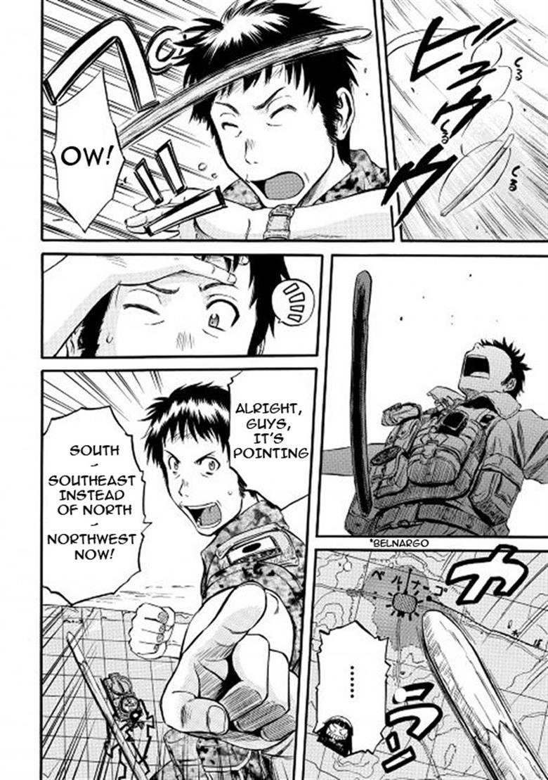 Gate – Jietai Kare No Chi Nite, Kaku Tatakeri Chapter 56 - Page 38 in English