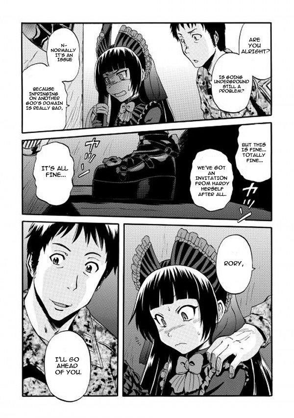 Gate – Jietai Kare No Chi Nite, Kaku Tatakeri Chapter 57 - Page 20 in English