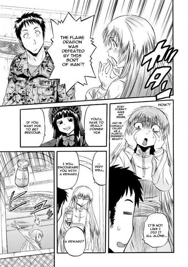 Gate – Jietai Kare No Chi Nite, Kaku Tatakeri Chapter 58 - Page 33 in English