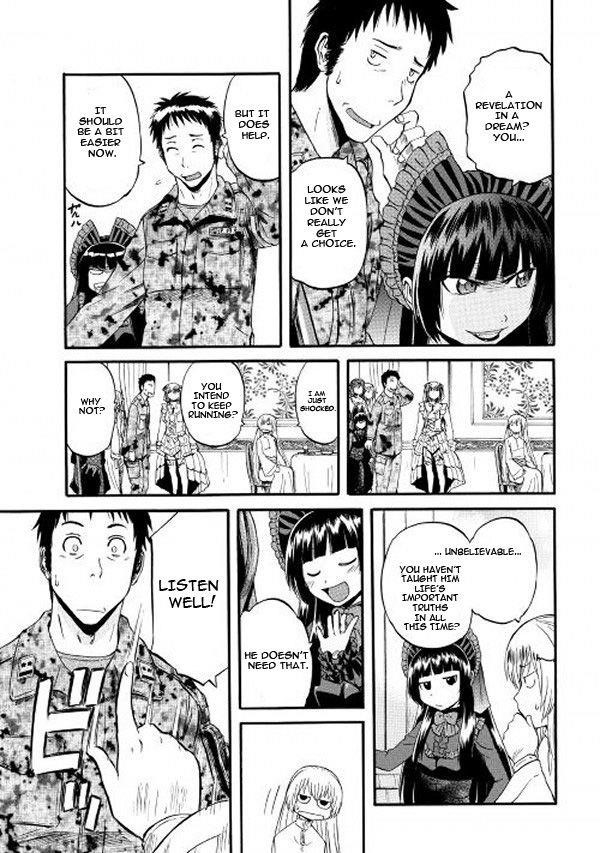Gate – Jietai Kare No Chi Nite, Kaku Tatakeri Chapter 58 - Page 35 in English