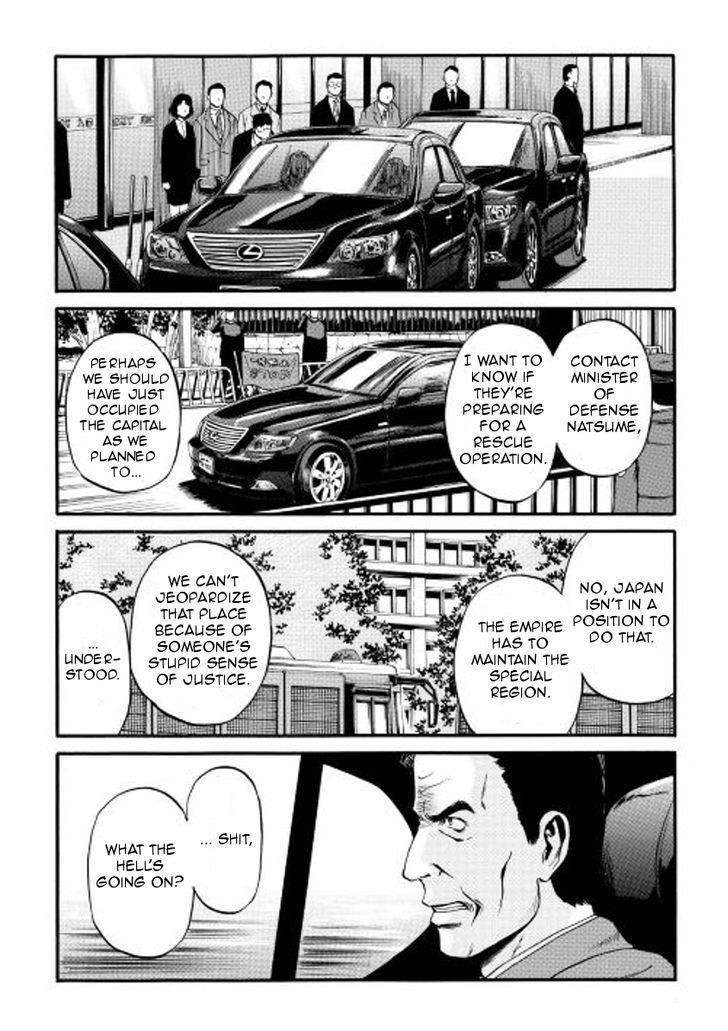 Gate – Jietai Kare No Chi Nite, Kaku Tatakeri Chapter 59 - Page 11 in English