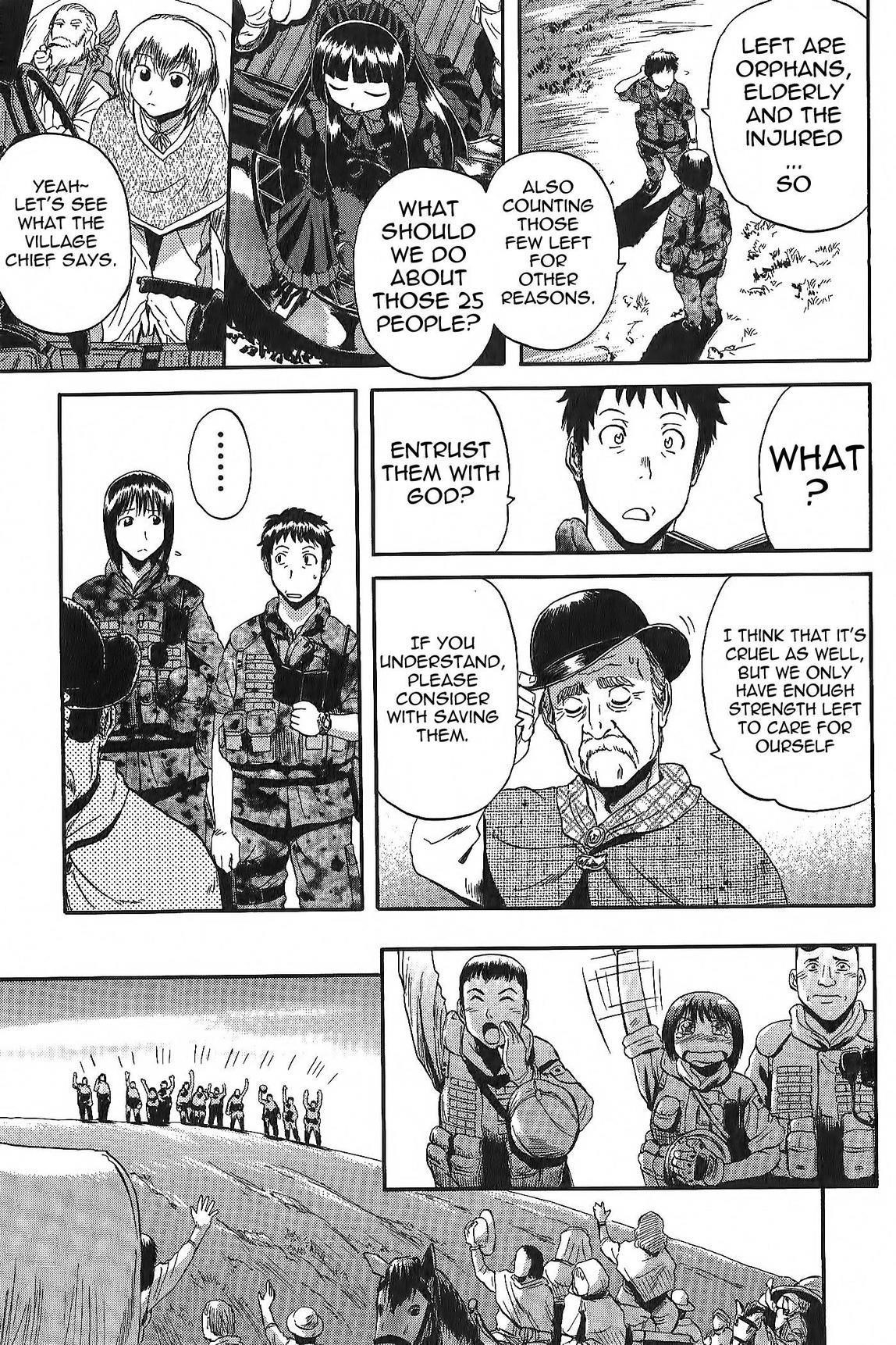 Gate – Jietai Kare No Chi Nite, Kaku Tatakeri Chapter 6 - Page 21 in English