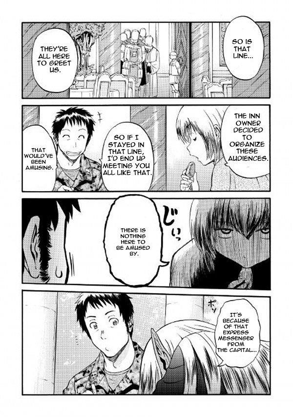 Gate – Jietai Kare No Chi Nite, Kaku Tatakeri Chapter 61.2 - Page 9 in English