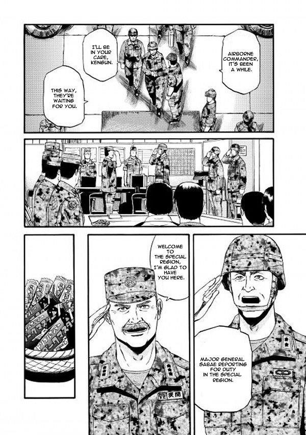 Gate – Jietai Kare No Chi Nite, Kaku Tatakeri Chapter 61 - Page 5 in English