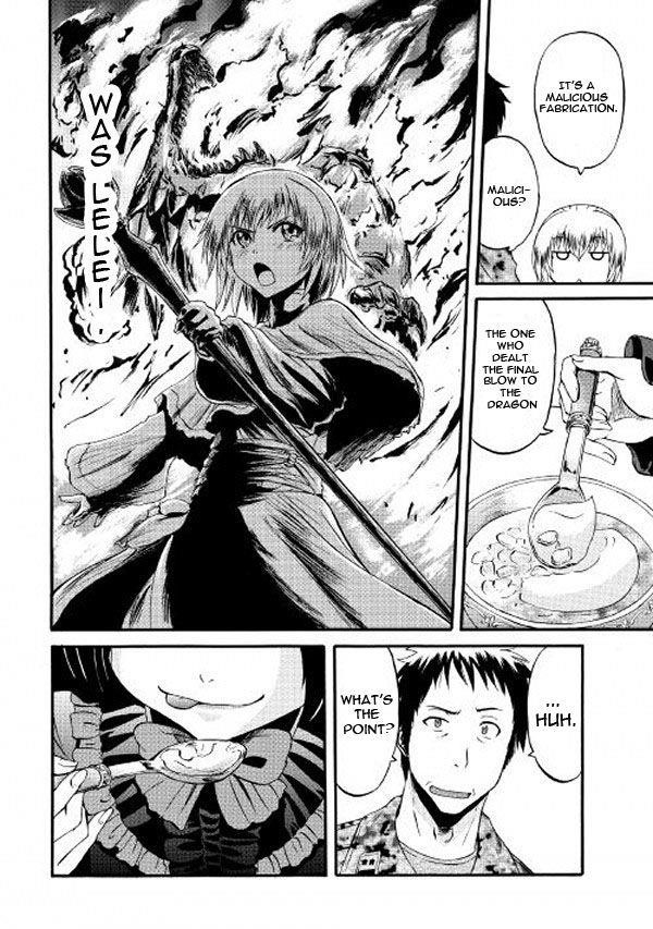 Gate – Jietai Kare No Chi Nite, Kaku Tatakeri Chapter 62 - Page 12 in English