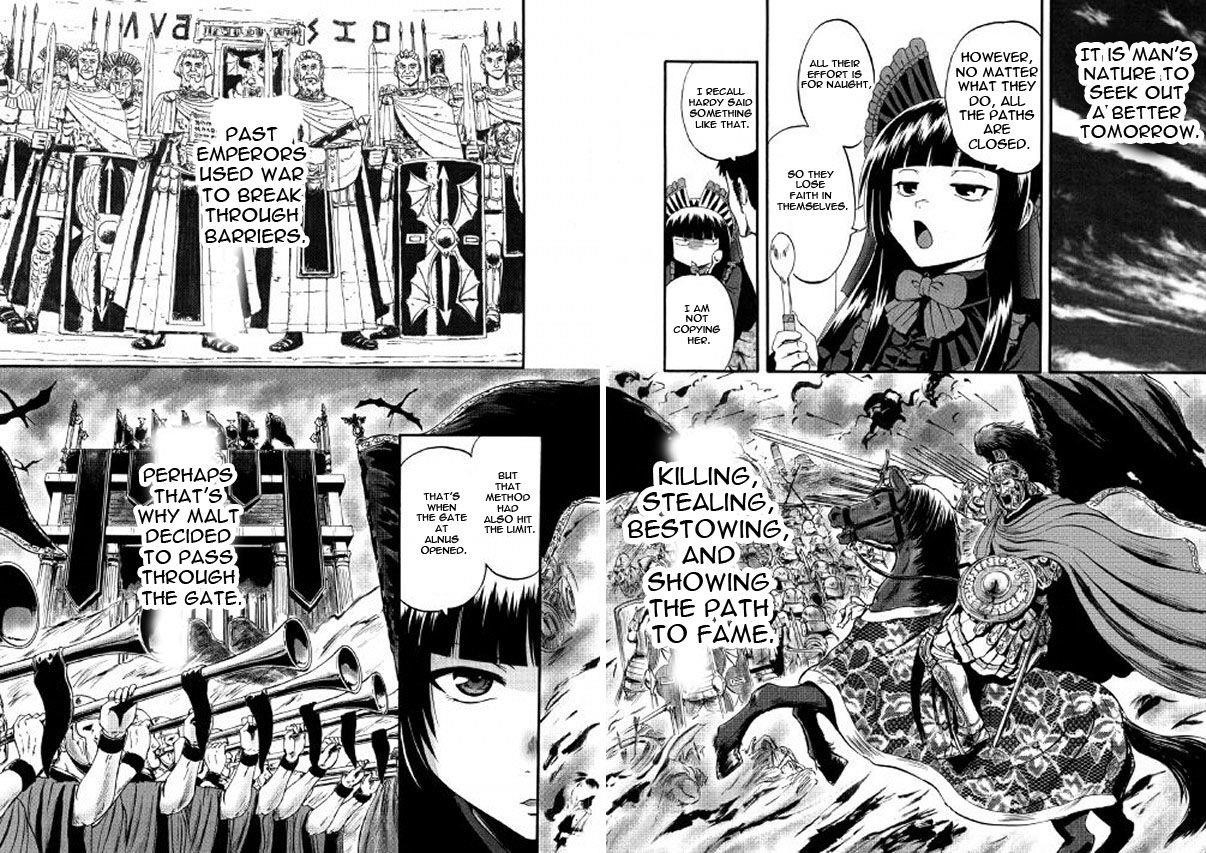 Gate – Jietai Kare No Chi Nite, Kaku Tatakeri Chapter 62 - Page 14 in English