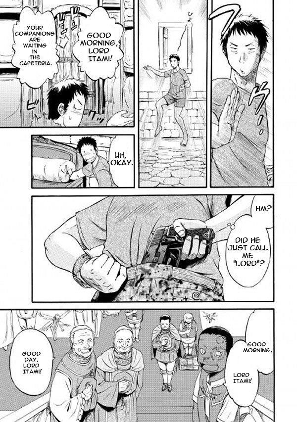 Gate – Jietai Kare No Chi Nite, Kaku Tatakeri Chapter 62 - Page 5 in English