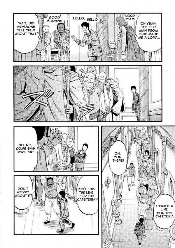 Gate – Jietai Kare No Chi Nite, Kaku Tatakeri Chapter 62 - Page 6 in English