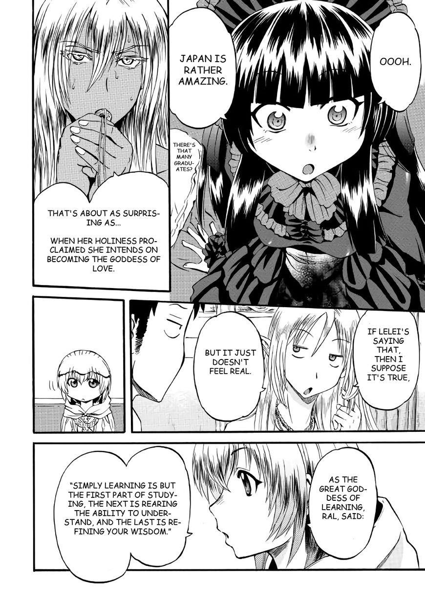 Gate – Jietai Kare No Chi Nite, Kaku Tatakeri Chapter 67 - Page 4 in English