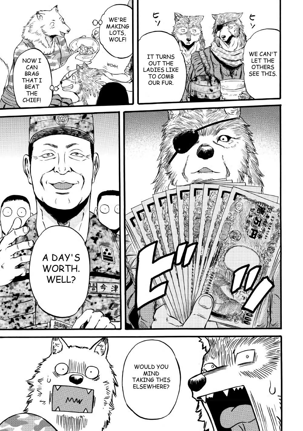 Gate – Jietai Kare No Chi Nite, Kaku Tatakeri Chapter 69.5 - Page 11 in English
