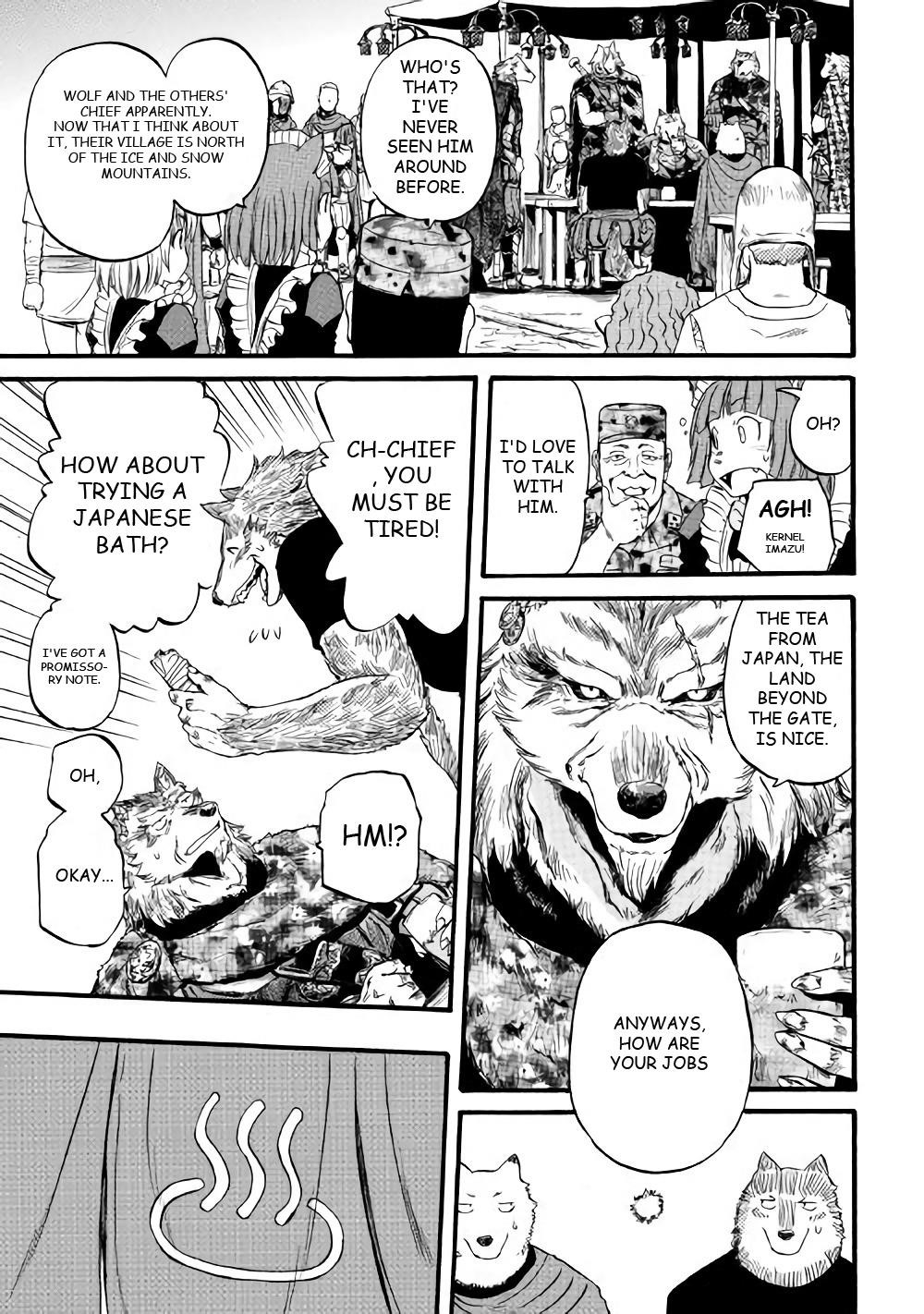 Gate – Jietai Kare No Chi Nite, Kaku Tatakeri Chapter 69.5 - Page 7 in English