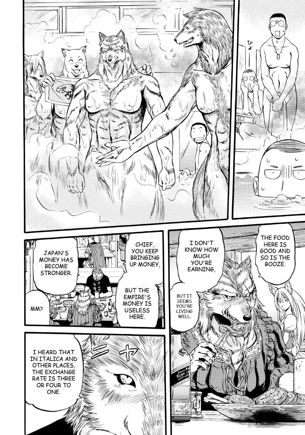Gate – Jietai Kare No Chi Nite, Kaku Tatakeri Chapter 69.5 - Page 8 in English