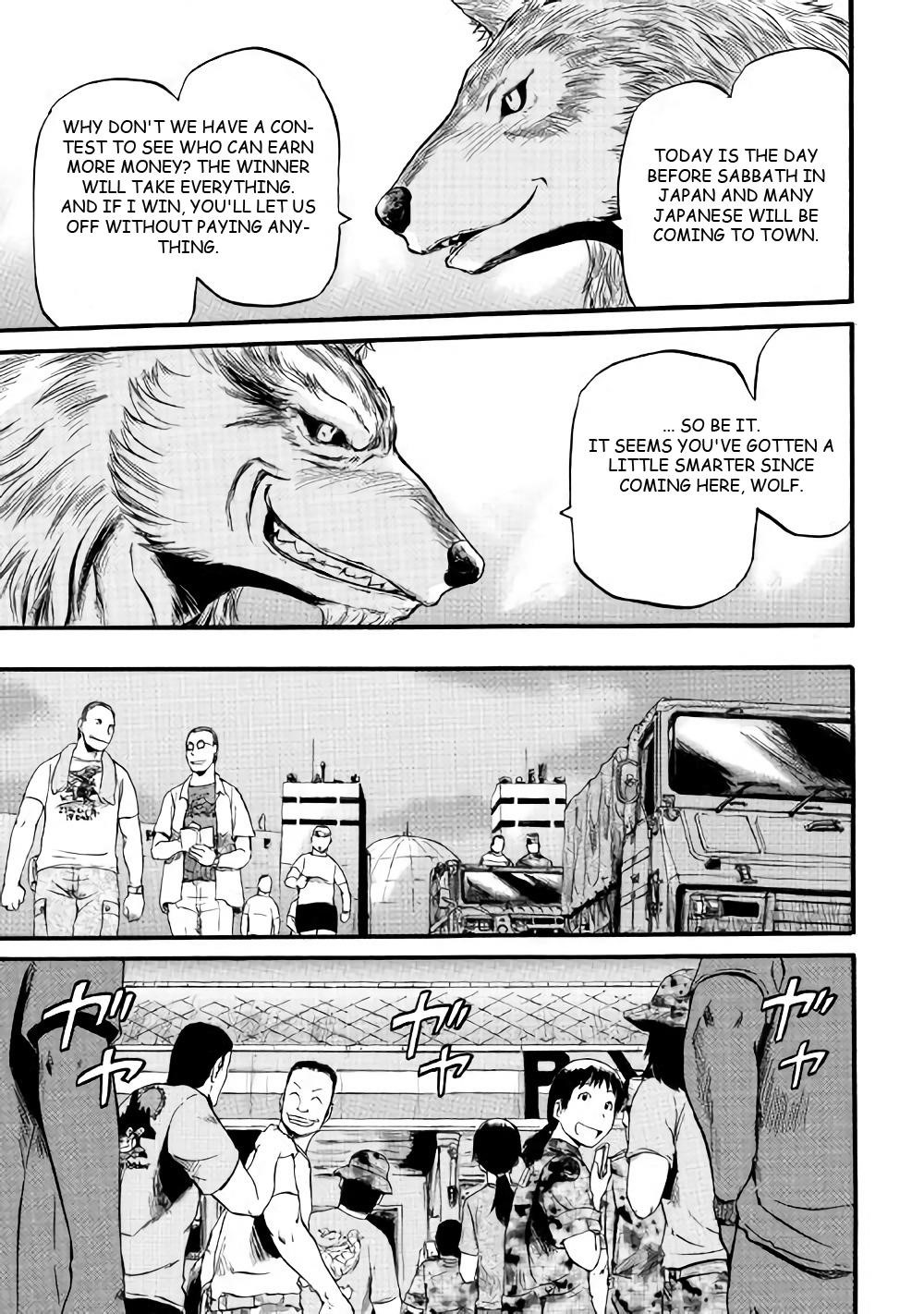 Gate – Jietai Kare No Chi Nite, Kaku Tatakeri Chapter 69.5 - Page 9 in English