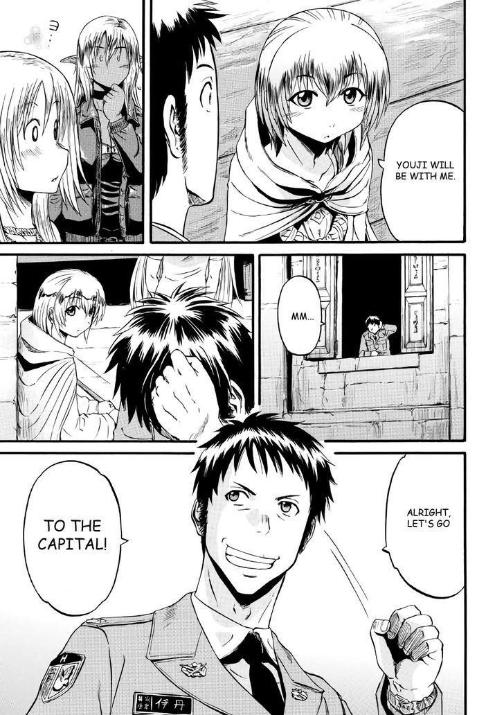 Gate – Jietai Kare No Chi Nite, Kaku Tatakeri Chapter 69 - Page 29 in English