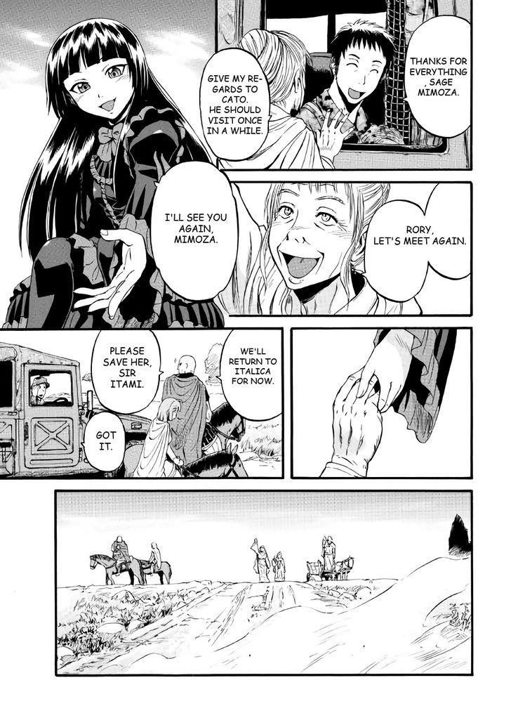 Gate – Jietai Kare No Chi Nite, Kaku Tatakeri Chapter 69 - Page 31 in English