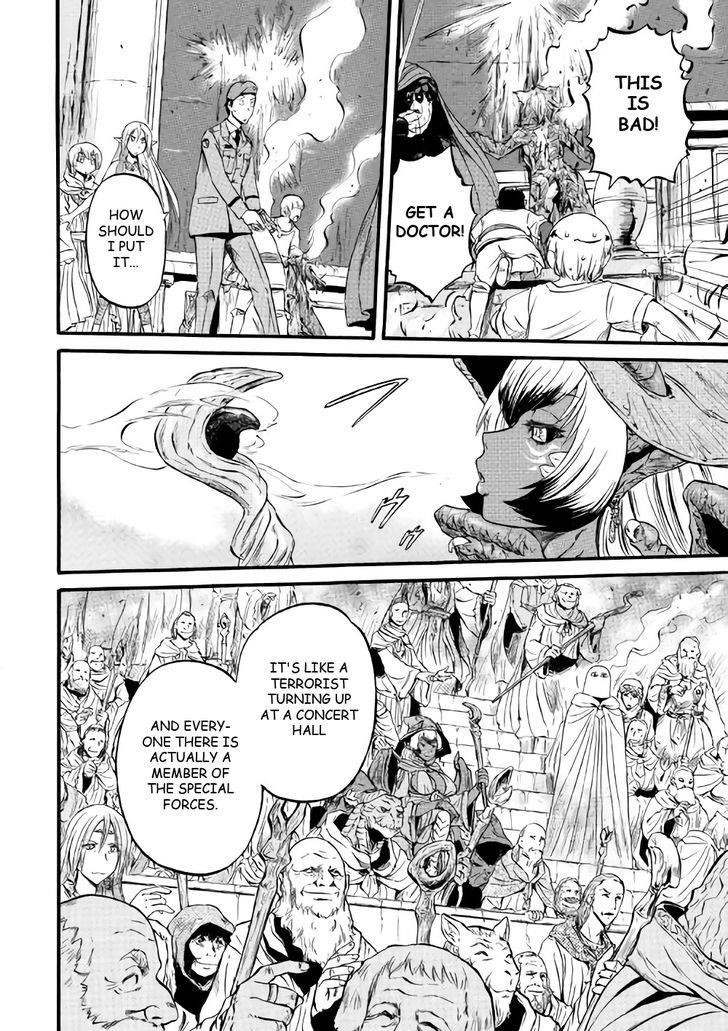 Gate – Jietai Kare No Chi Nite, Kaku Tatakeri Chapter 69 - Page 6 in English