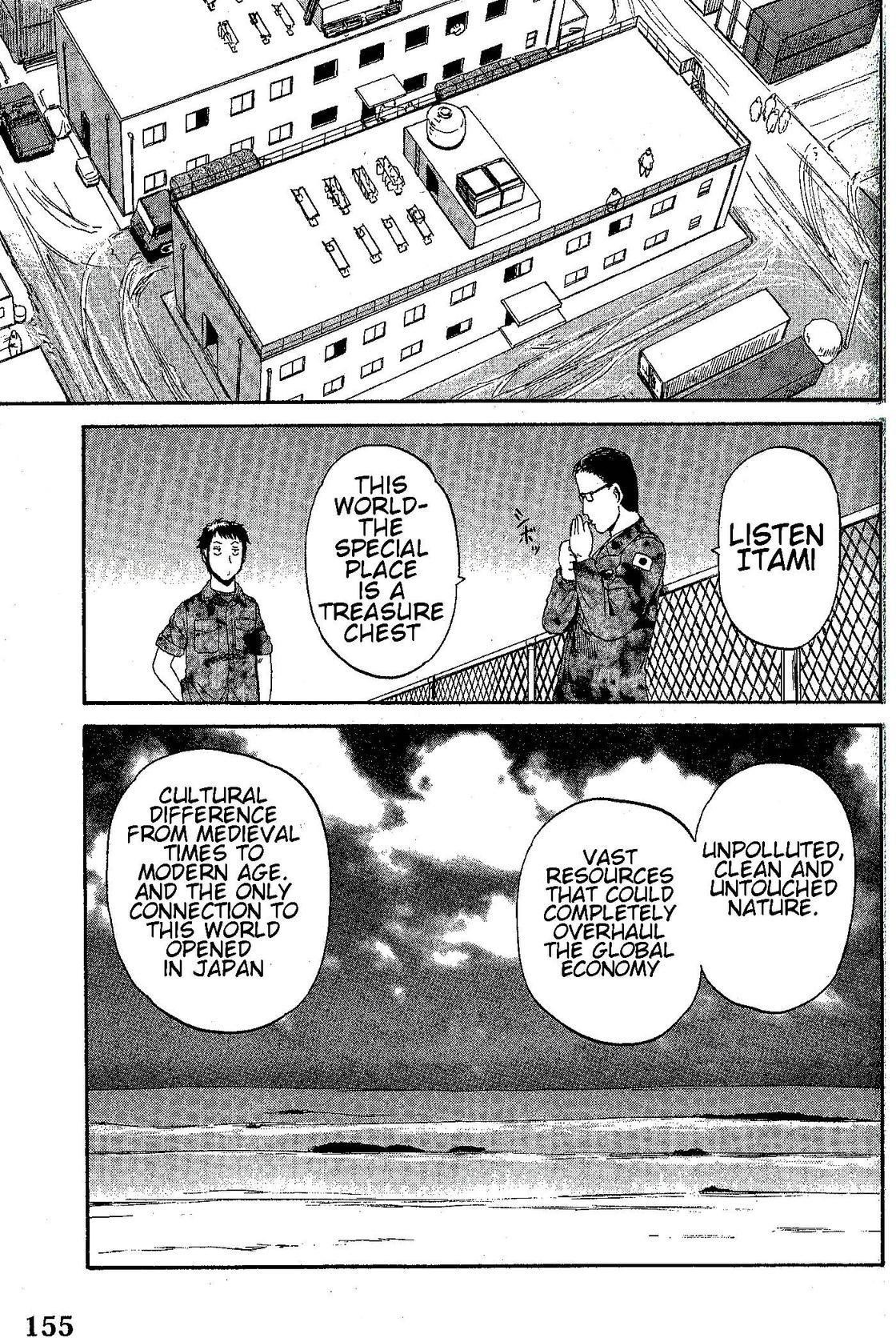 Gate – Jietai Kare No Chi Nite, Kaku Tatakeri Chapter 7 - Page 13 in English