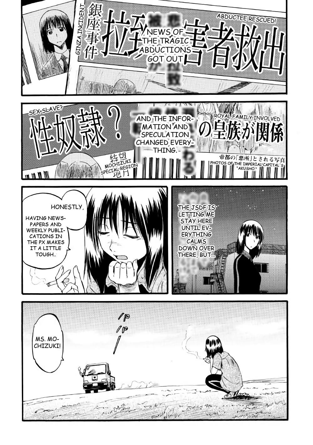 Gate – Jietai Kare No Chi Nite, Kaku Tatakeri Chapter 70 - Page 8 in English