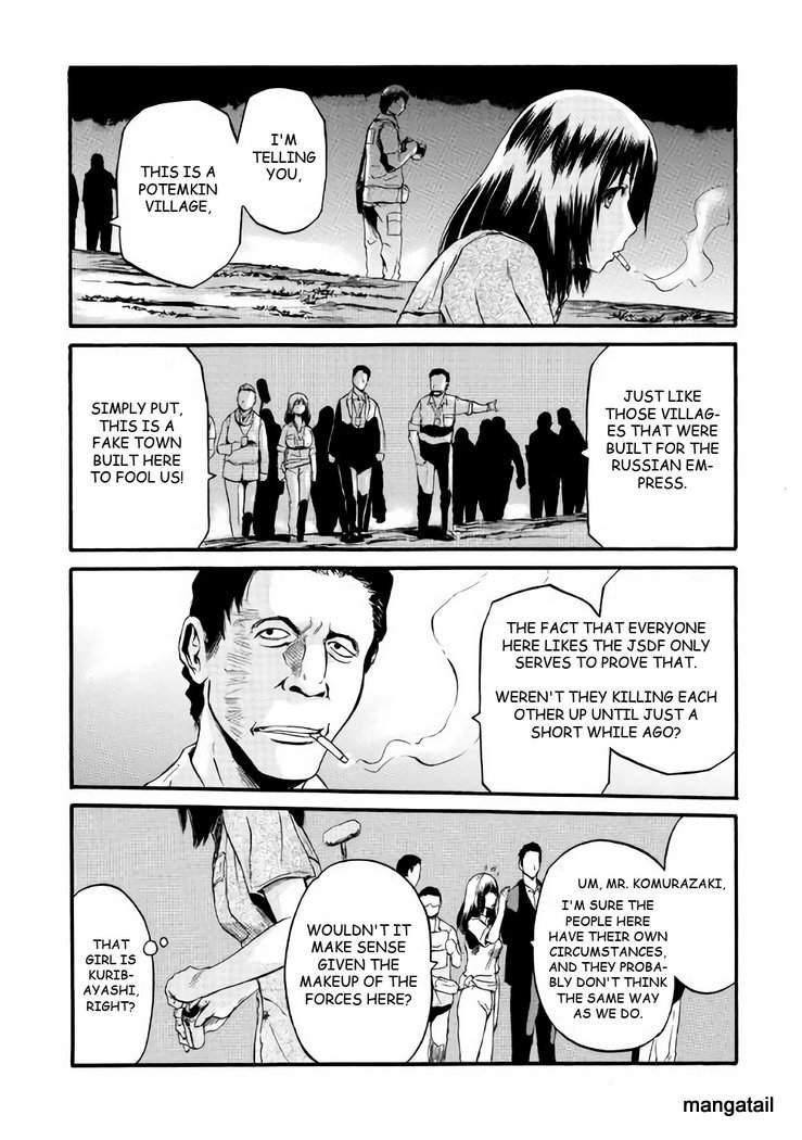 Gate – Jietai Kare No Chi Nite, Kaku Tatakeri Chapter 71 - Page 13 in English