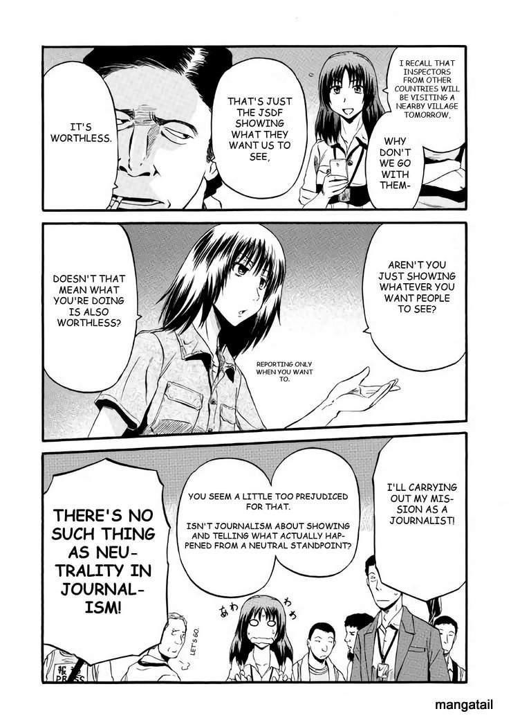 Gate – Jietai Kare No Chi Nite, Kaku Tatakeri Chapter 71 - Page 16 in English