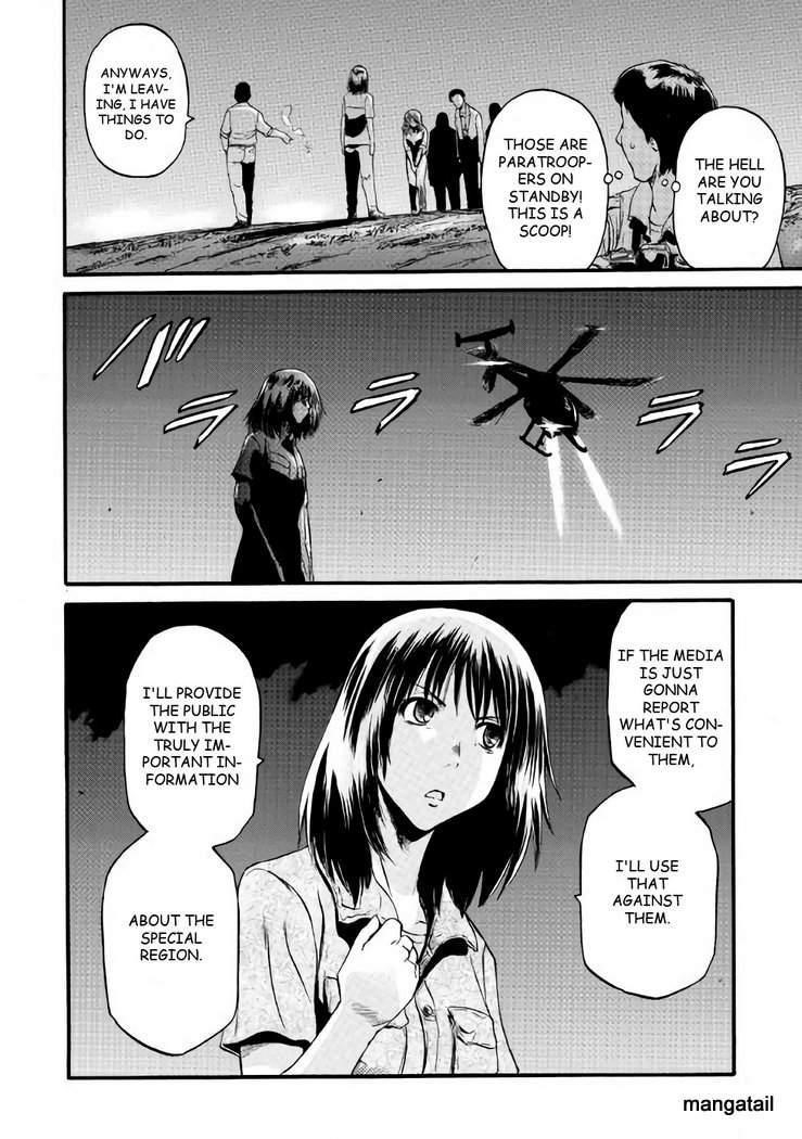 Gate – Jietai Kare No Chi Nite, Kaku Tatakeri Chapter 71 - Page 21 in English