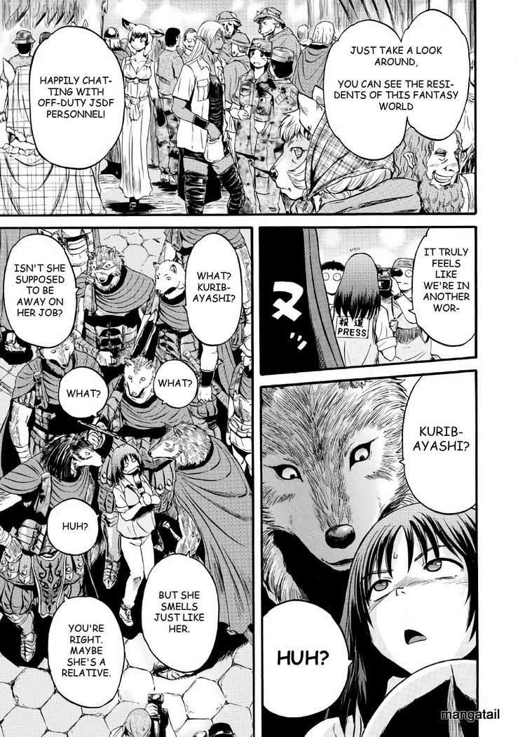 Gate – Jietai Kare No Chi Nite, Kaku Tatakeri Chapter 71 - Page 5 in English