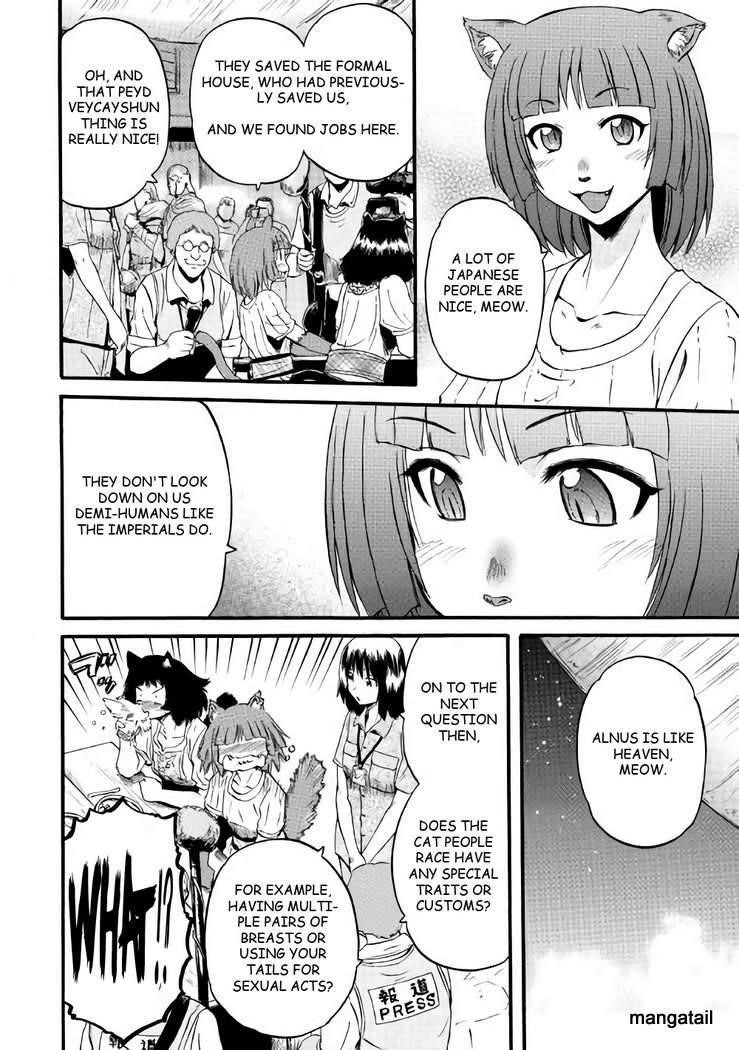 Gate – Jietai Kare No Chi Nite, Kaku Tatakeri Chapter 71 - Page 8 in English