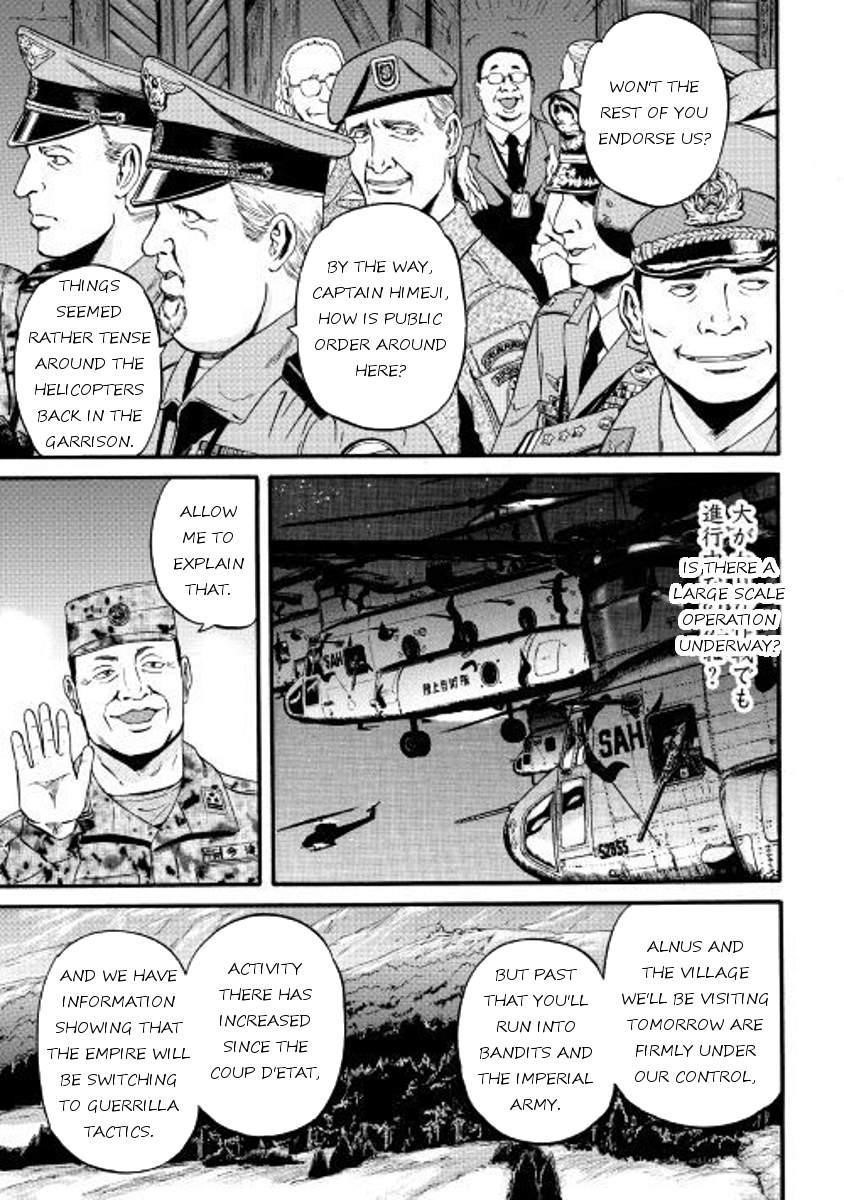 Gate – Jietai Kare No Chi Nite, Kaku Tatakeri Chapter 72 - Page 9 in English
