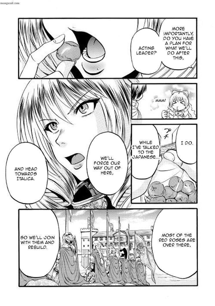 Gate – Jietai Kare No Chi Nite, Kaku Tatakeri Chapter 73 - Page 13 in English