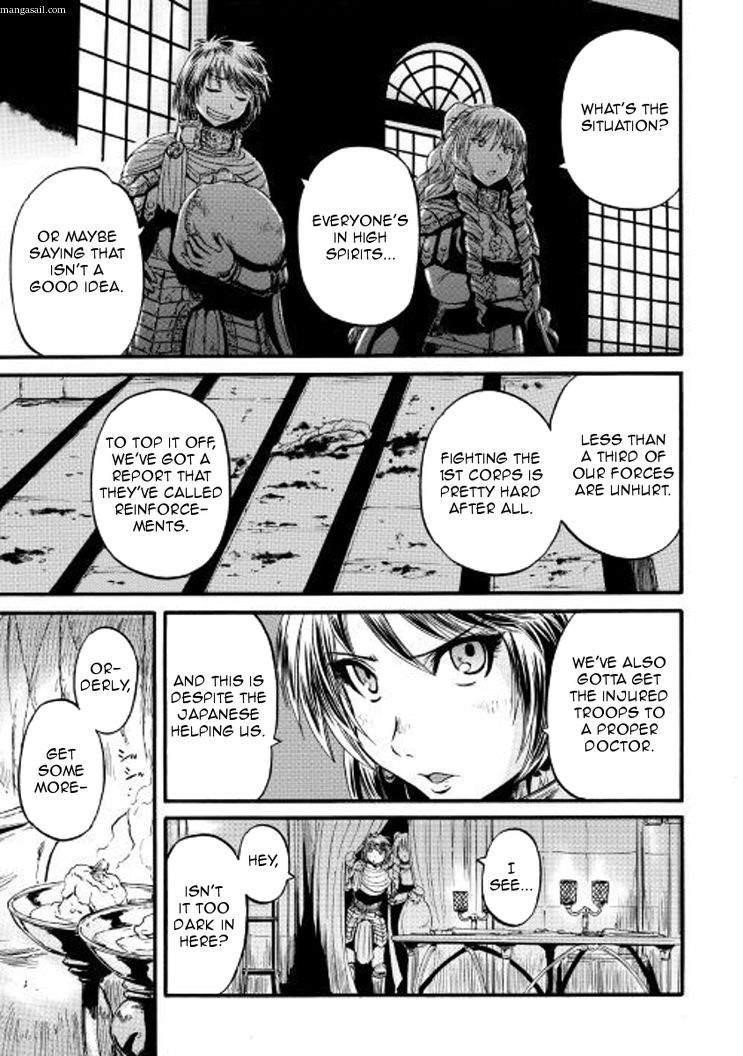Gate – Jietai Kare No Chi Nite, Kaku Tatakeri Chapter 73 - Page 7 in English