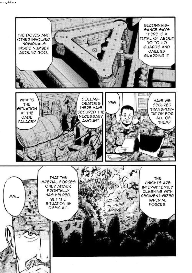 Gate – Jietai Kare No Chi Nite, Kaku Tatakeri Chapter 74 - Page 11 in English