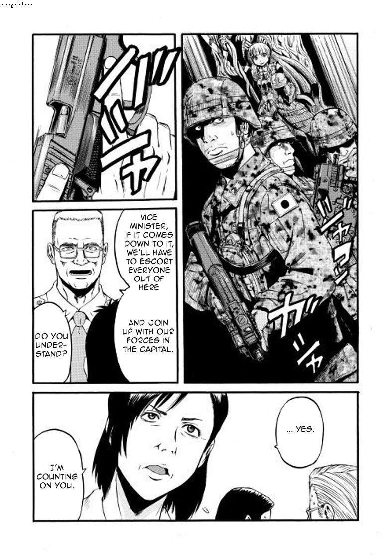 Gate – Jietai Kare No Chi Nite, Kaku Tatakeri Chapter 74 - Page 18 in English