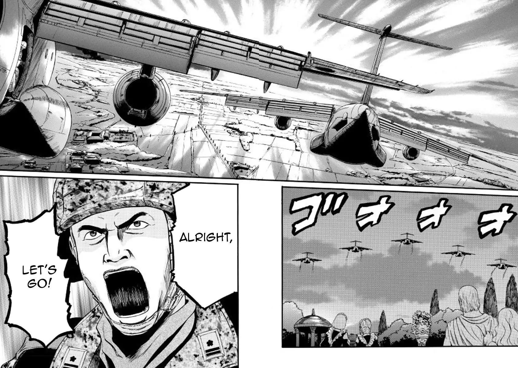 Gate – Jietai Kare No Chi Nite, Kaku Tatakeri Chapter 76 - Page 6 in English