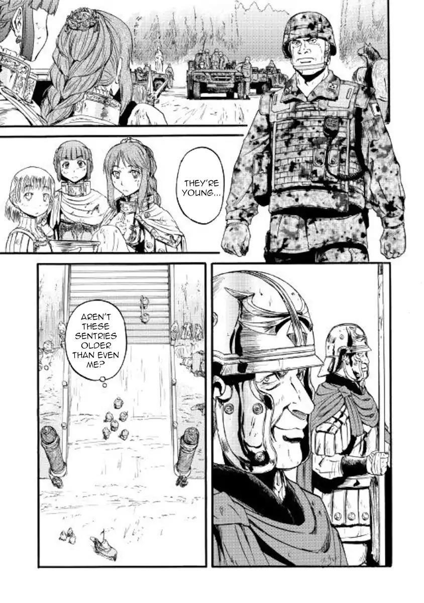 Gate – Jietai Kare No Chi Nite, Kaku Tatakeri Chapter 78 - Page 21 in English