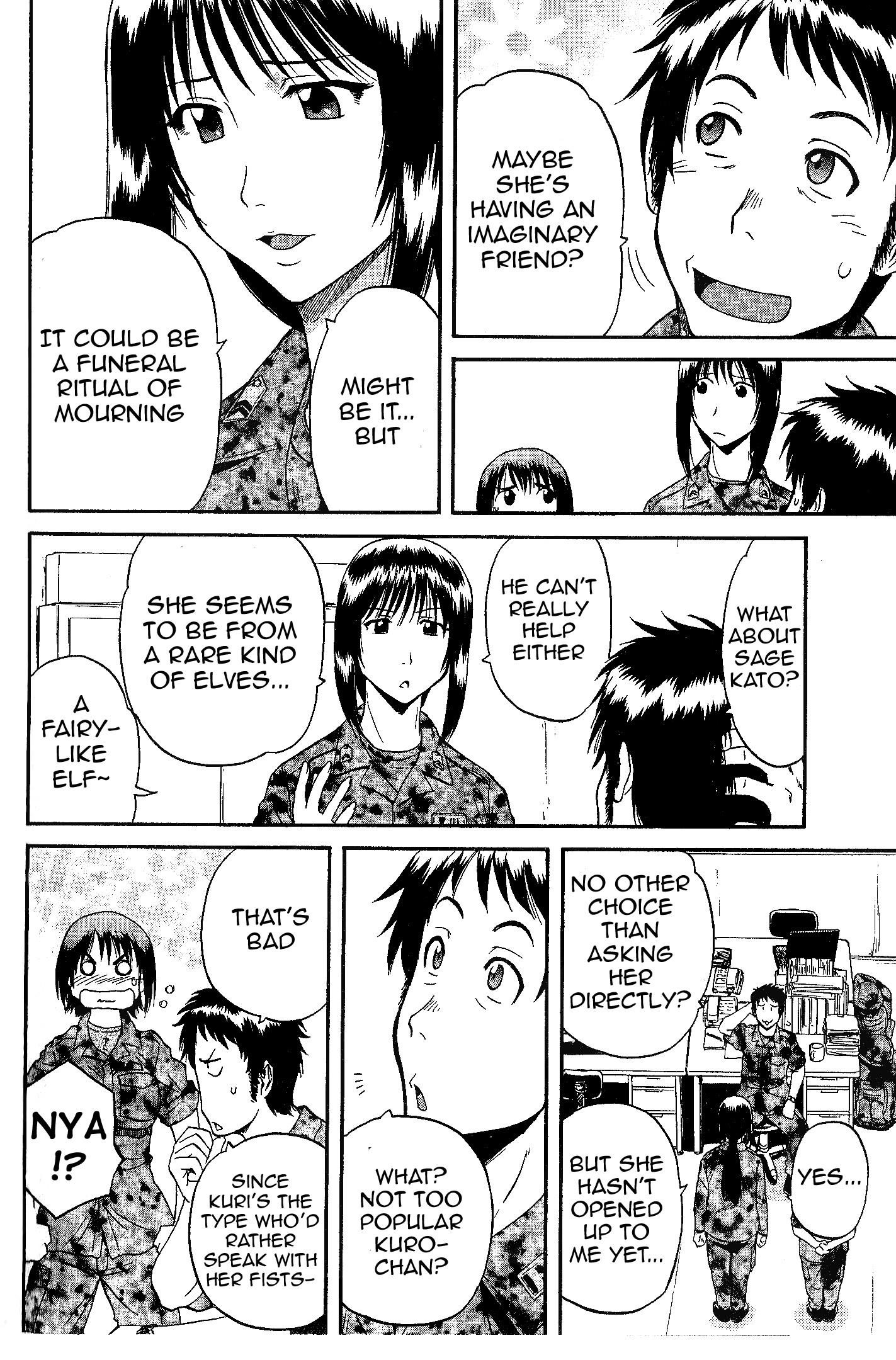 Gate – Jietai Kare No Chi Nite, Kaku Tatakeri Chapter 8 - Page 4 in English