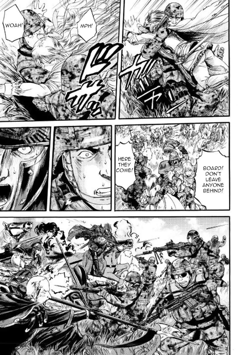 Gate – Jietai Kare No Chi Nite, Kaku Tatakeri Chapter 80 - Page 7 in English