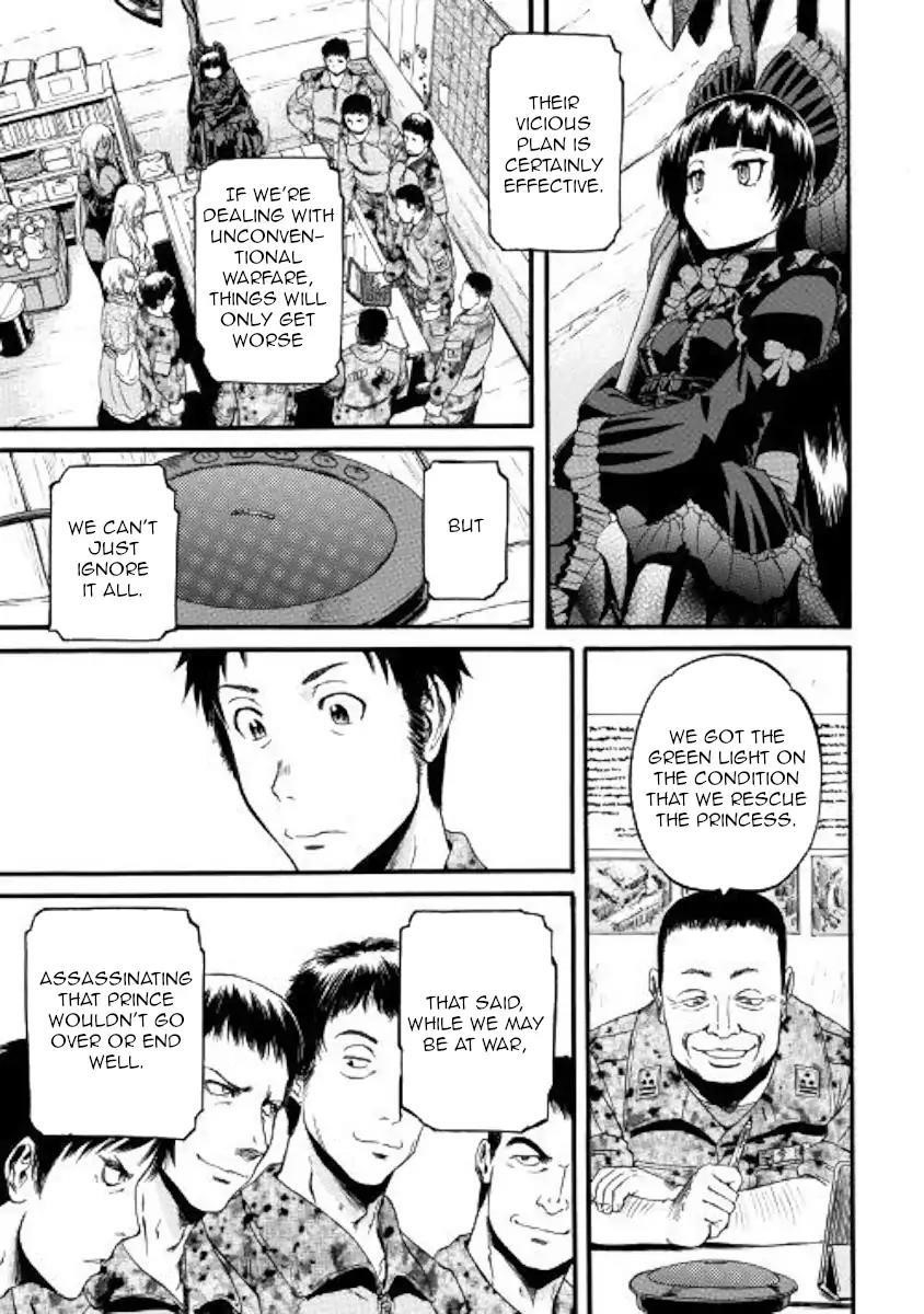 Gate – Jietai Kare No Chi Nite, Kaku Tatakeri Chapter 83 - Page 9 in English