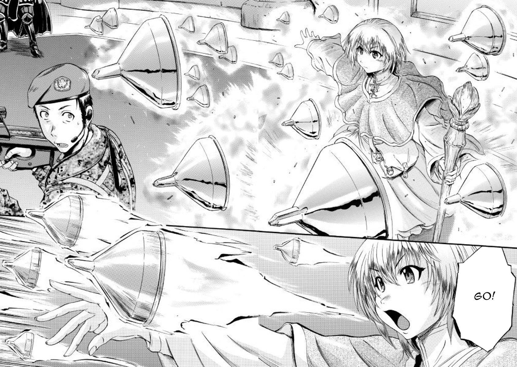 Gate – Jietai Kare No Chi Nite, Kaku Tatakeri Chapter 85 - Page 15 in English